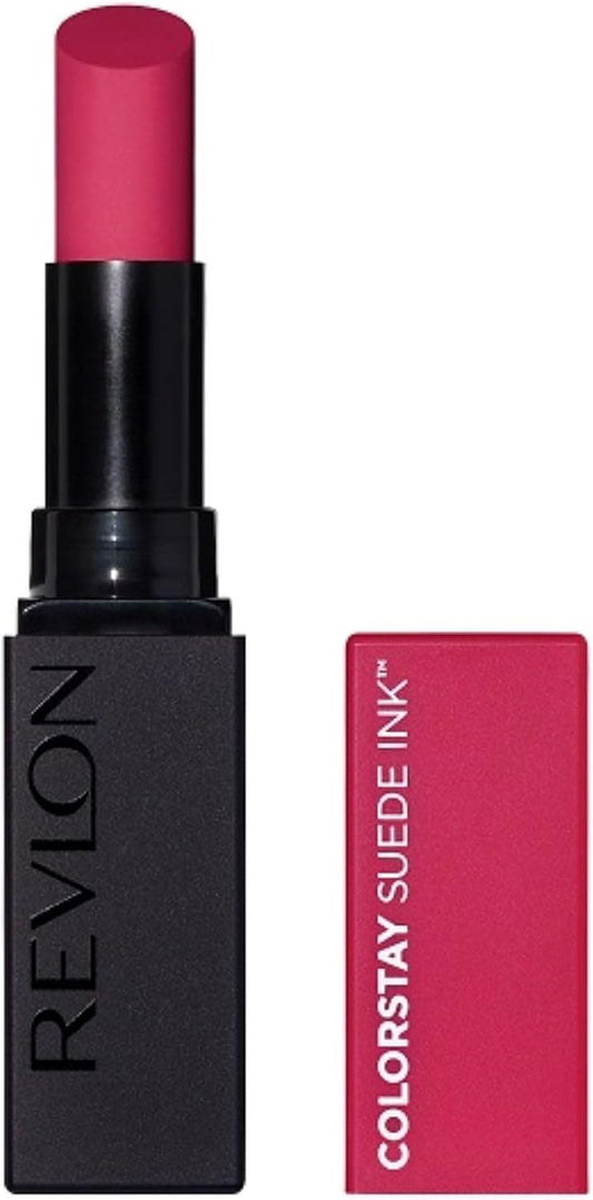 , Colorstay Suede Ink, Rouge À Lèvres, Fini Mat, Couleur Vibrante, Formule Soin & Vegan, Infusée En Vitamine E, N°011 Type A, 2,55 G