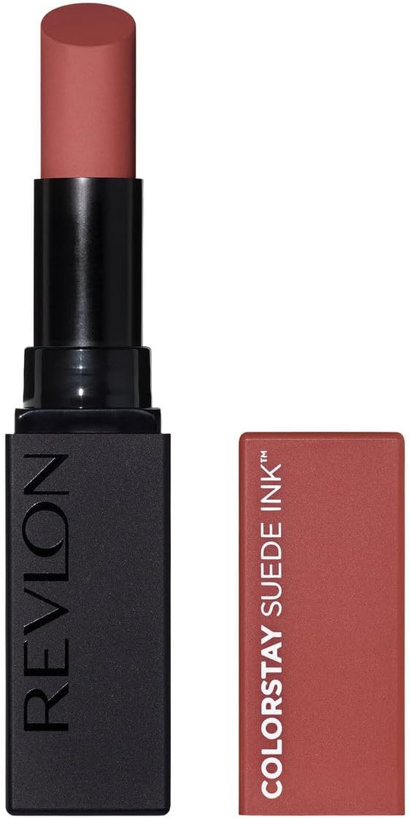 , Colorstay Suede Ink, Rouge À Lèvres, Fini Mat, Couleur Vibrante, Formule Soin & Vegan, Infusée En Vitamine E, N°012 Power Trip, 2,55 G